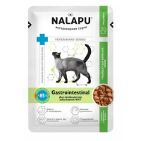 NALAPU Gastrointestinal для кошек профилактика заболеваний ЖКТ пауч 77г *24