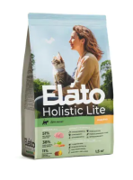 Элато Holistic Lite полнор. сух. корм д. котят с индейкой / для берем. кормящих кошек 1,5кг