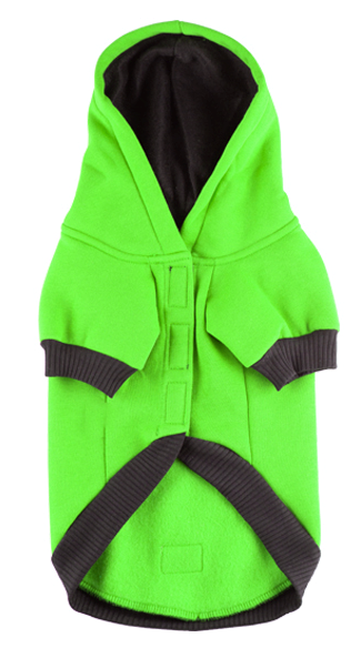 №1 Favorite Толстовка с капюшоном, зеленая, 48см, XL