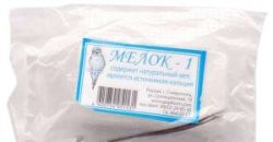 Мел (натуральный) для птиц (1*500)