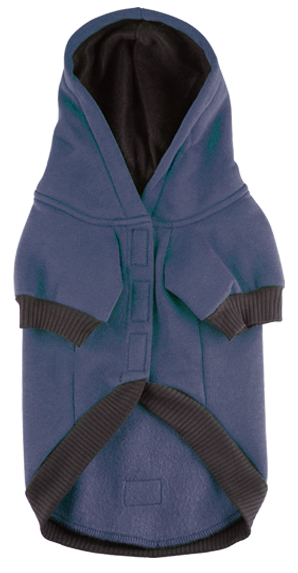 №1 Favorite Толстовка с капюшоном, синяя, 31см, XS