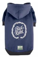 №1 Favorite Толстовка с капюшоном, синяя, 31см, XS