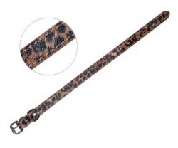 УЮТ Ошейник 1,6х35 см, леопард, простроченный, 1х12шт, 1корх144 шт