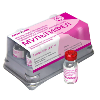 МУЛЬТИФЕЛ-4 пр.панлейк,ринотрах,калицив.инф.,хламид.1мл*10доз (холод)