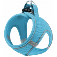 №1 Favorite Шлейка-жилет анатомическая, дышащая, голубая, 24-28/28-32см, 2XS