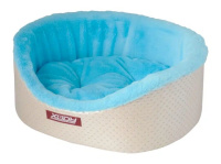 Лежак Премиум (жемчуг) 49*38*16 см голубой КСОДИ (XODY)