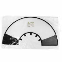 №1 Vet Protection Воротник защитный 20см, на липучке, обхват шеи 46см,1*180