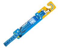 УЮТ ош. цветной/тесьма с пайетками 1,5х40 см , 1х12шт/пак, 1х360 шт/кор, с колокольчиком, блистер