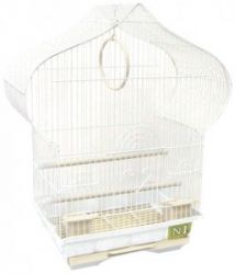 №1 Клетка для птиц, 30*22,5*50, пагода, укомплектованная, 1*10