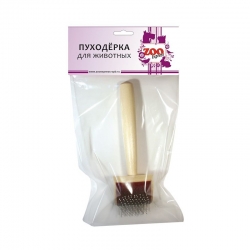 Пуходерка дерев. малая с каплей 5*16,5 см*80шт