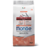 Monge Dog Monoprotein Mini сух д/собак мелких пор Лосось с рисом 2,5 кг
