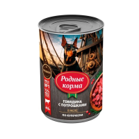 Корм для собак Родные Корма оптом. 