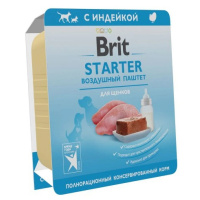 Брит премиум Воздушный паштет для щенков  STARTER , Индейка 100г*14