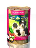 Верные Друзья конс. д/щ Телятина-Баранина -паштет 415гр