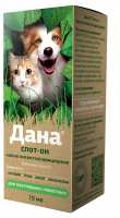 Дана Спот-он 15мл капли инсектокарицидные