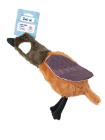 Pet-it мягкий Утка с пищалкой, 10x36 см игрушка для собак, серия Bird 