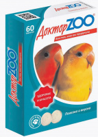 ДокторZOO Мультивитаминное лакомство для Птиц 60таб. ш/б=6шт.