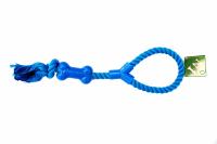 №1 Грейфер с петлей и узлами, синий, 40 см, 1*72 шт