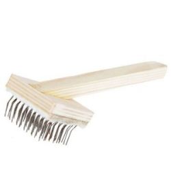 Пуходерка деревянная трехрядная кавказец малая Г10