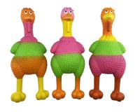 №1 Курица с пищалкой , латекс, 23,0 см, Игрушка для собак 1*90шт