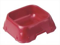 №1 Миска квадратная средняя 22х16,5х6,5 см, 1100мл,1*120шт пластик