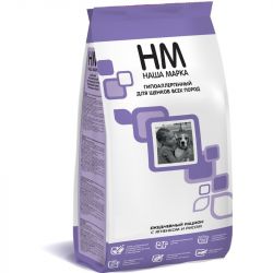 Наша Марка д/щен всех пород ягненок/рис 3,0кг