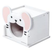 Домик д/мелких животных "Мышонок" складной 120*100*105 мм