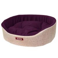 Лежак Премиум (флок) 49х38х16 см VIOLET КСОДИ (XODY)