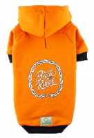 №1 Favorite Толстовка с капюшоном, оранжевая, 48см, XL
