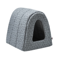 Дом туннель Геометрия №1 40*34*34 см серый