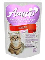 Амурр конс. д/к Говядина желе дой-пак 100гр. (24 шт)