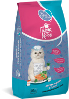 ЗА КОРМА РОДИНЫ д/кош "Пища котов.Царская рыбалка с рыбой" 10 кг