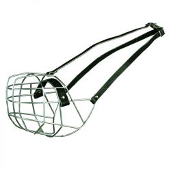 Намордник метал. №6 ( кавказец.дог.ротвейлер кобель)