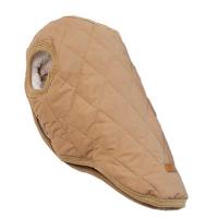 УЮТ Толстовка зимняя стеганая для собак  на кнопках, на флисе, 22см, бежевая, С, (1*75)