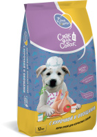 ЗА КОРМА РОДИНЫ д/соб "Смак для собак. С курочкой и овощами" 12 кг