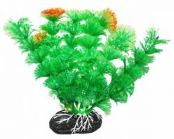 УЮТ Растение аквариумное, 11 см, Амбулия зеленая с оранжевым, (1х250 шт)
