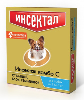 Инсектал Комбо Капли для собак 1-4кг