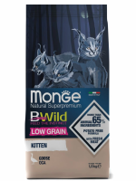 Monge Cat BWild LOW GRAIN Kitten сух низкозерновой из мяса гуся д/котят 1,5 кг