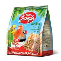HAPPY JUNGLE Корм для декоративных птиц (универсал) 350 г  (*25шт)