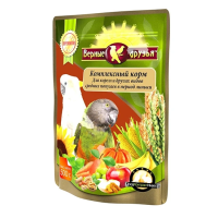 Верные Друзья корм для средних попугаев в период линьки 500гр.