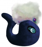 №1 Favorite Игрушка для кошек дельфинчик "WHALI" мягкая, с натуральным порошком мататаби, 15см