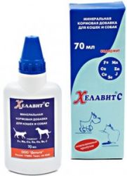 Хелавит для кошек и собак 70 мл