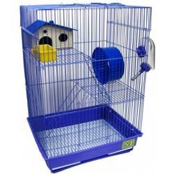 №1 Клетка для хомяка, 30*23*41, 3-этажная, укомплектованная. 1*6шт