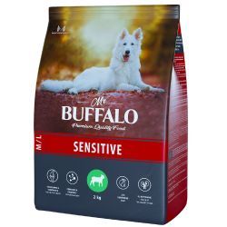 Mr.Buffalo SENSITIVE 2кг (ягненок) д/собак средних и крупных пород 