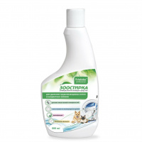 Зоостирка. Средство для стирки и чистки загрязнений животного происхождения 500мл