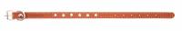 Ошейник №14   коньяч/цв    14мм* 22-29см О14К