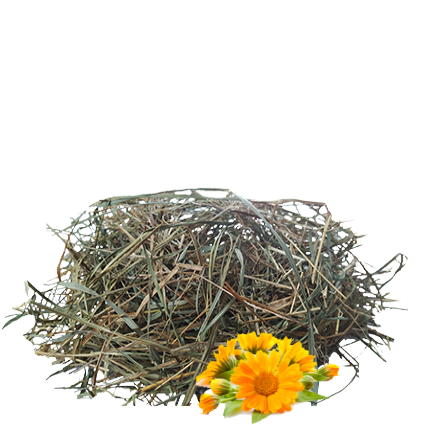 УЮТ Сено Луговое цветки календулы 20л 1*10