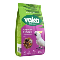 Вака High Quality корм для крупных попугаев 500гр