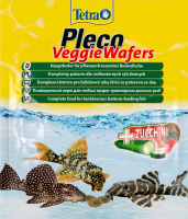 Tetra Pleco VeggieWafers15гр.Чипсы для донных рыб*25шт.
