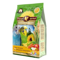 Верные Друзья корм для мелких и средних попугаев 500гр.